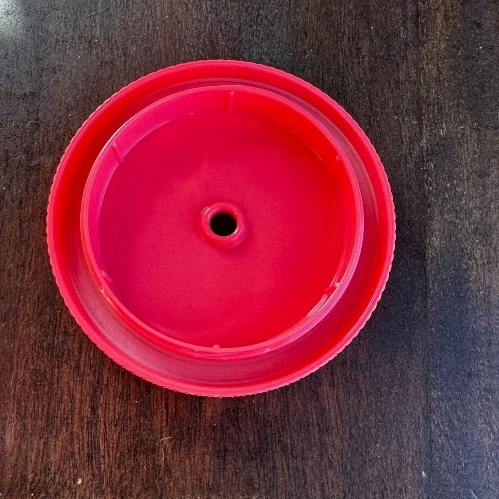 Starbucks studded coral w/neon green straw 24oz Tumbler